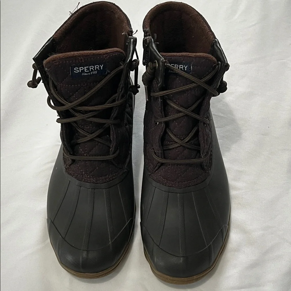 Sperry Waterproof Saltwater Quilted Duck Boots